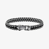 Woven Box Chain Bracelet, 8 mm