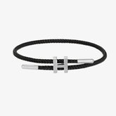 Pulse Cable Bracelet, Silver