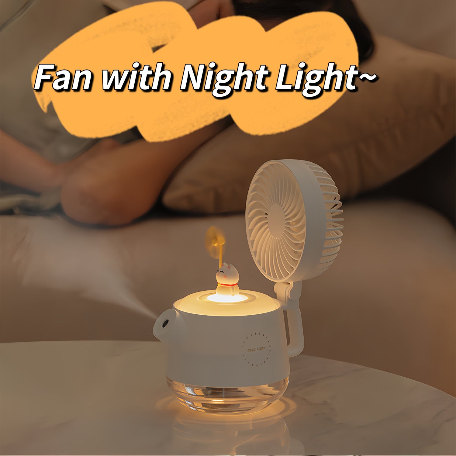 Multi-functional Fans with Night Lights