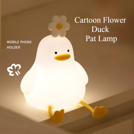 Cartoon Flower Duck Lamp