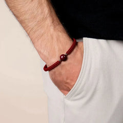 Lucky Zijinsa Stone Red String Bracelet