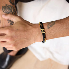 Pulse Cable Bracelet, Gold