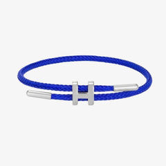 Pulse Cable Bracelet, Silver